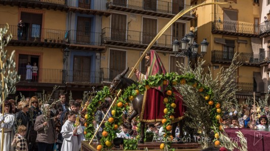 Procesión de las Palmas y los Ramos. Foto: Asociación Torre Albarrana