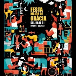 fiestas-gracia-barcelona-cartel-2022