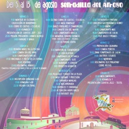 fiestas-san-lorenzo-serradilla-arroyo-cartel-2022