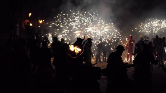 'Gran nit de foc' en las Fiestas de San Jaime