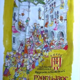fiestas-semana-medieval-montblanc-cartel