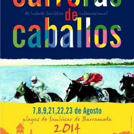 fiesta-carreras-caballos-playa-sanlucar-barrameda-cartel-2014