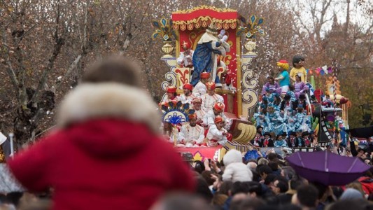 La cabalgata de los Reyes Magos de Sevilla data del año 1918. Foto: eldesmarque.com