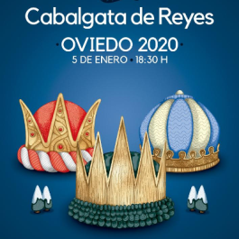 fiesta-cabalgata-reyes-magos-oviedo-cartel-2020