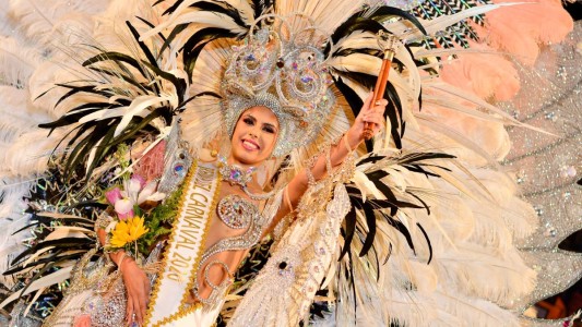 Tamara Martín Gil, Reina del Carnaval 2020. Foto: canariasnoticias.es