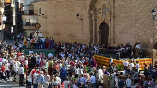 Las Fiestas del Pilar, las últimas de verano en Calanda. Foto: B. Severino